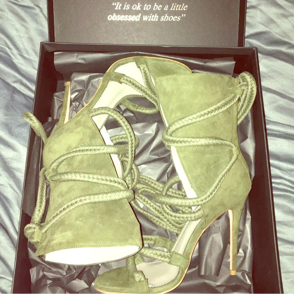 Monika Chiang Wrapped Heels